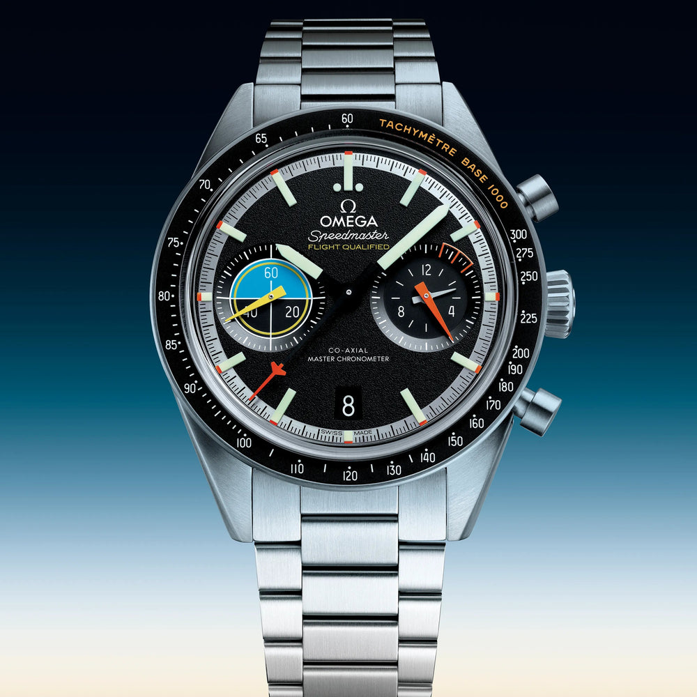 Omega Speedmaster Pilot 40.85mm steel on steel