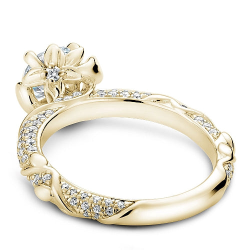Noam Carver Floral Diamond Engagement Ring