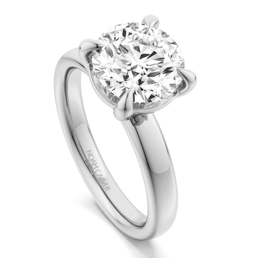 Noam Carver Diamond Solitaire Engagement Ring