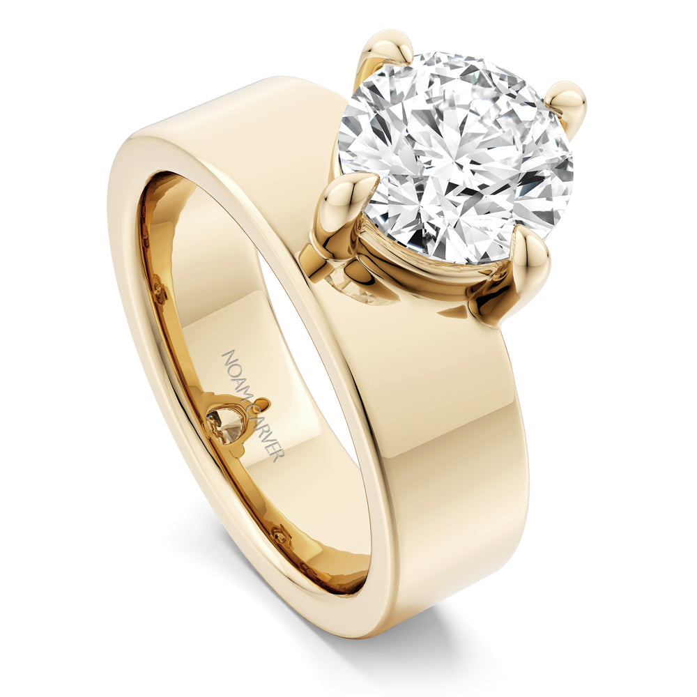 Noam Carver Diamond Solitaire Engagement Ring