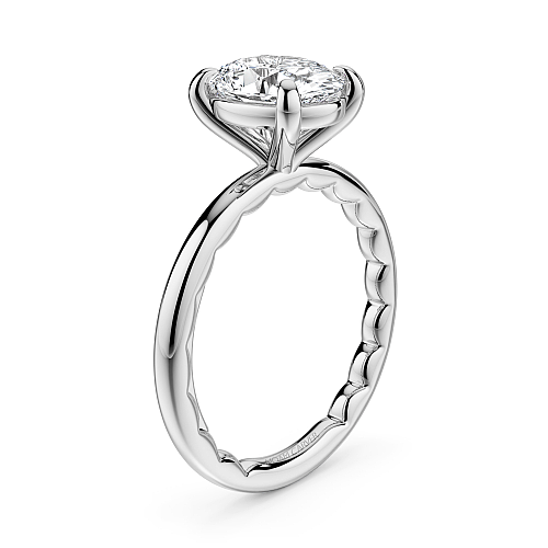 Noam Carver Diamond Solitaire Engagement Ring