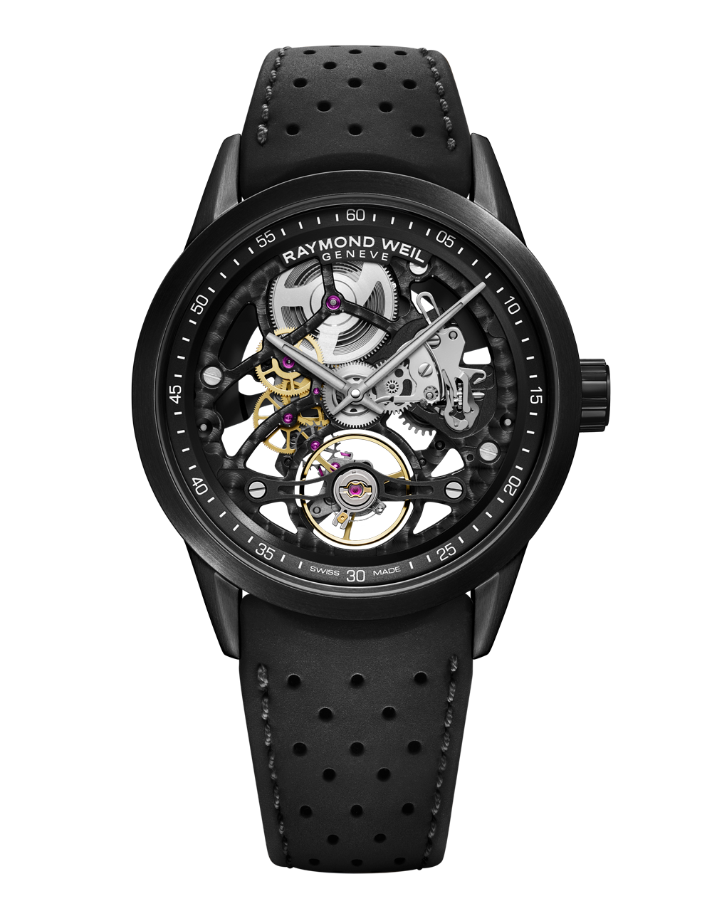 Barmakian Raymond Weil The Freelancer RW1212 Skeleton Watch