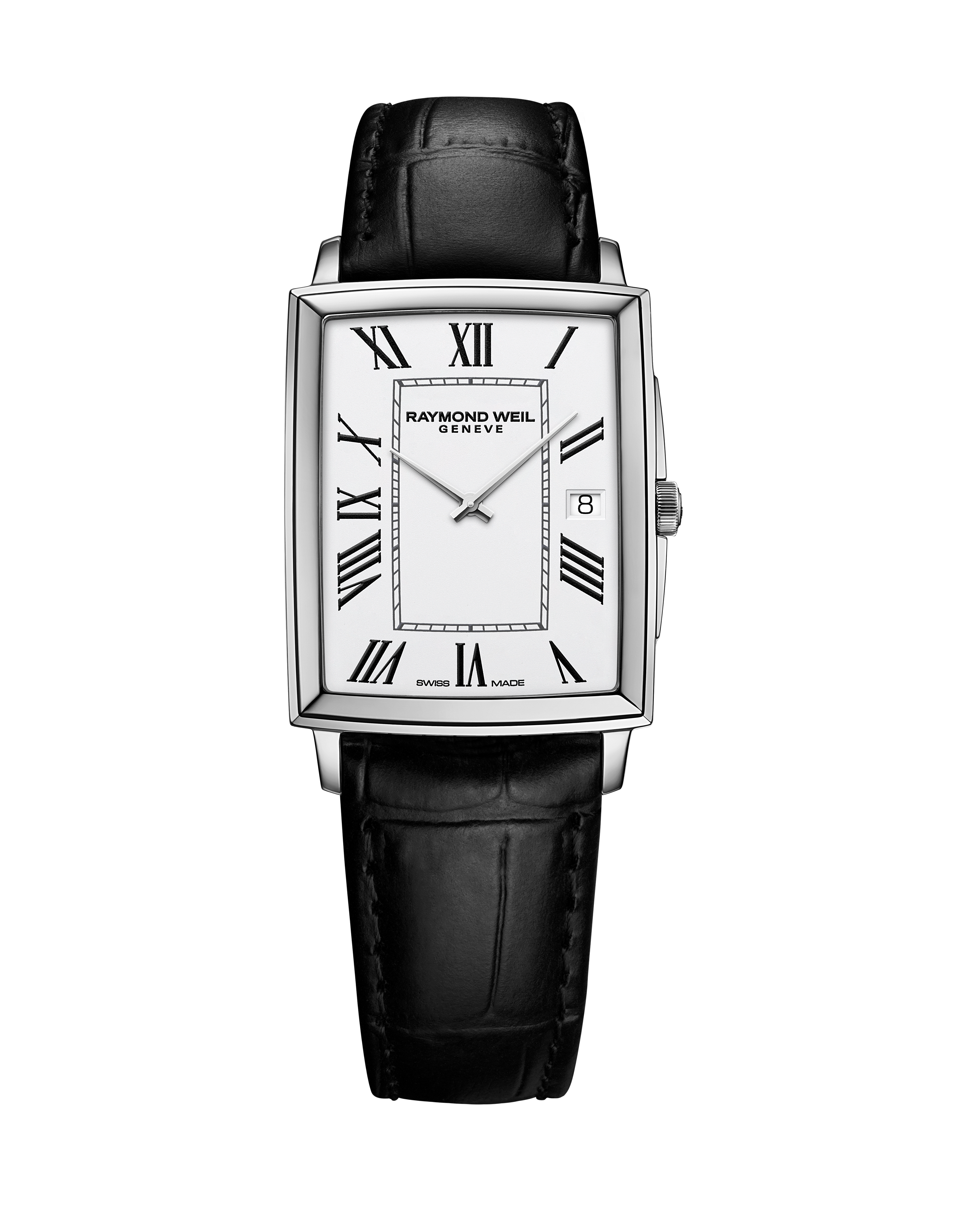 Barmakian | Raymond Weil Toccata Men's Rectangular White Dial