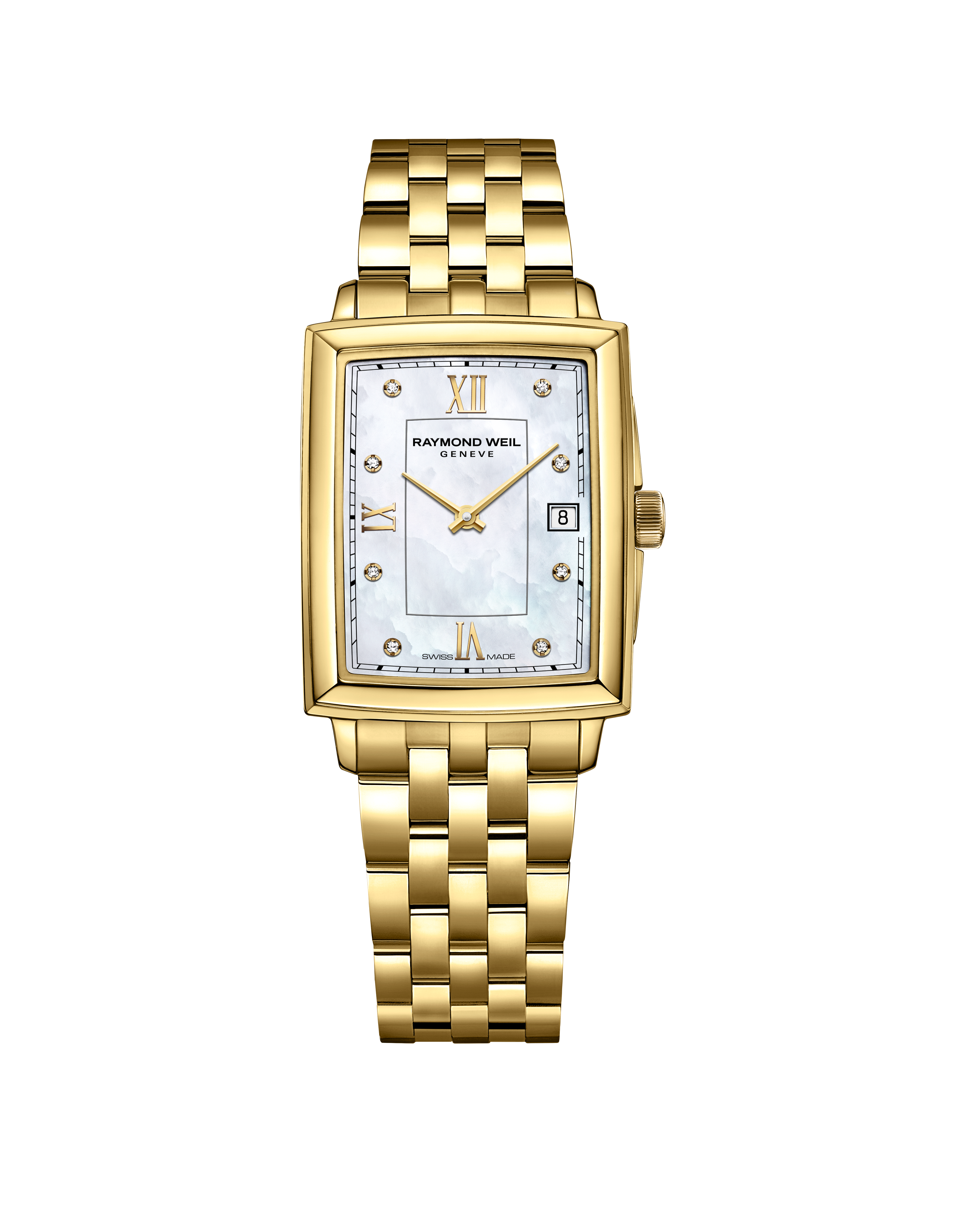 Barmakian | Raymond Weil Toccata Ladies Gold Diamond Quartz Watch Barmakian | Raymond Weil Toccata Ladies Gold Diamond Quartz Watch