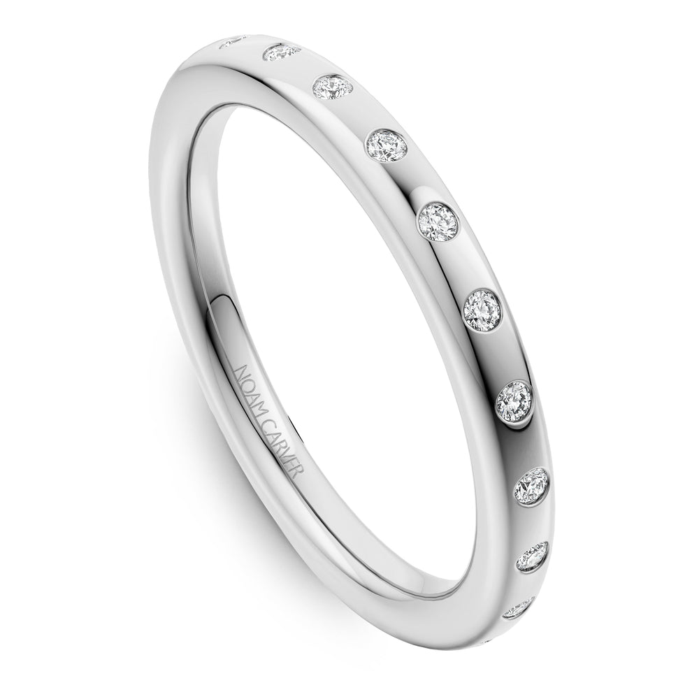 Noam Carver Diamond Wedding Band
