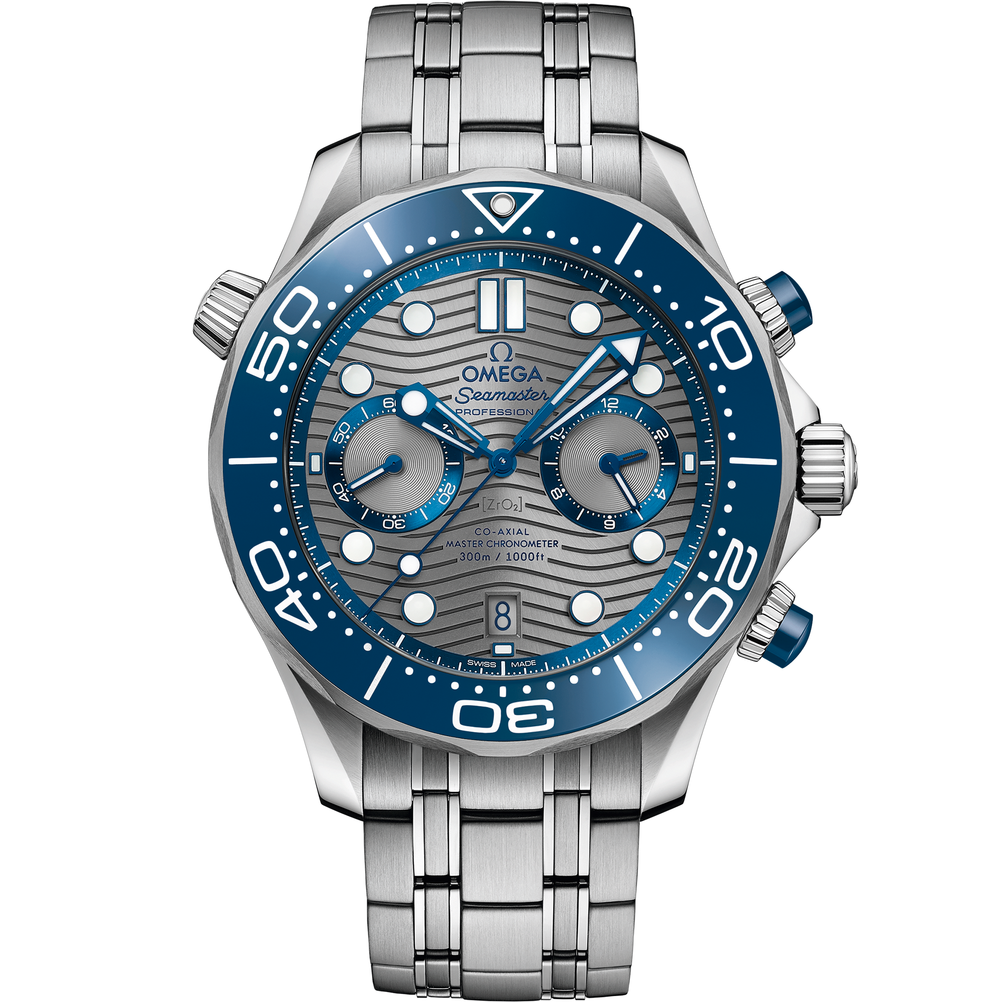 Barmakian | Omega Seamaster Diver 300M 44mm steel on steel
