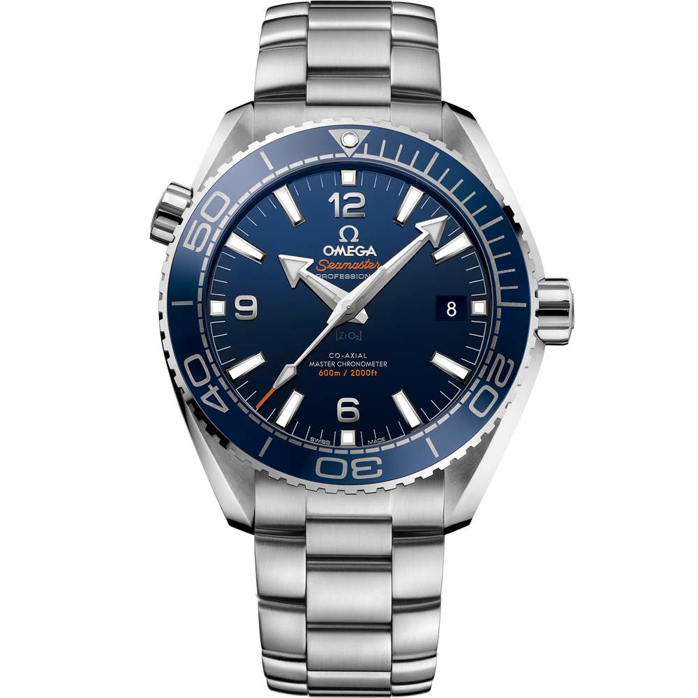 Omega Seamaster Planet Ocean 600M 43.5mm steel on steel
