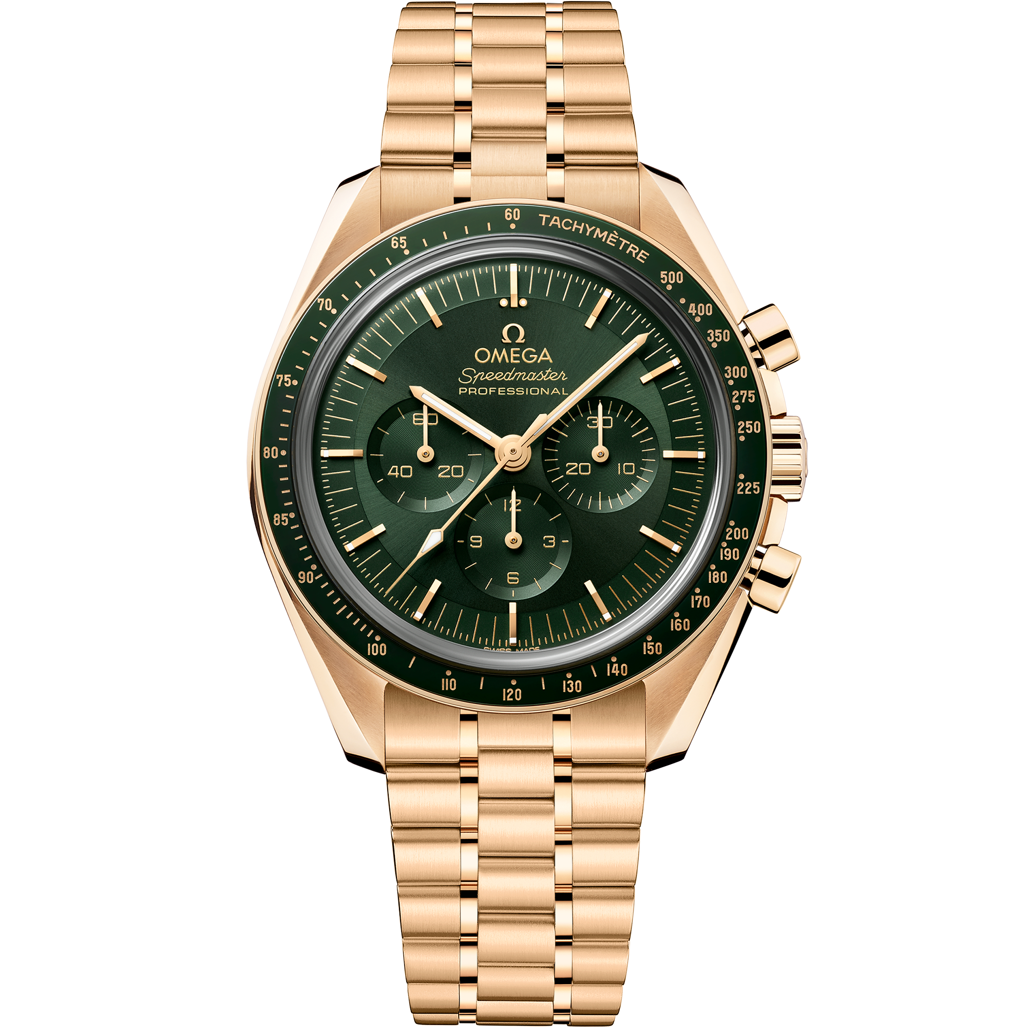 Omega Speedmaster Moonwatch Professional 42mm Moonshine™ gold on Moonshine™ gold