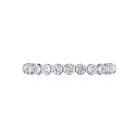 Tacori Sculpted Crescent Diamond Wedding Band
