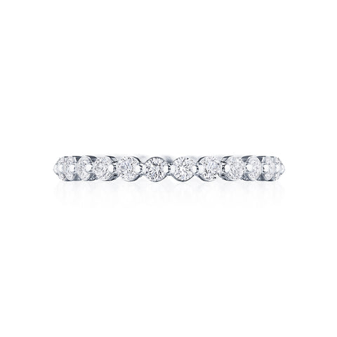 Tacori Sculpted Crescent Diamond Wedding Band