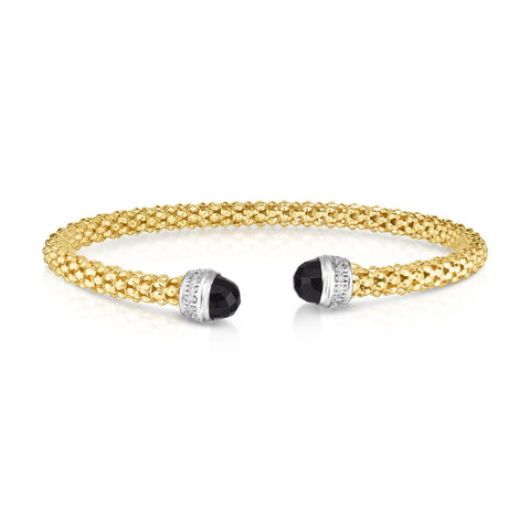 Phillip Gavriel Onyx Popcorn Cuff
