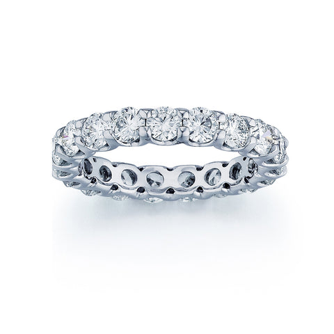 Barmakian Shared Prong Diamond Eternity Band
