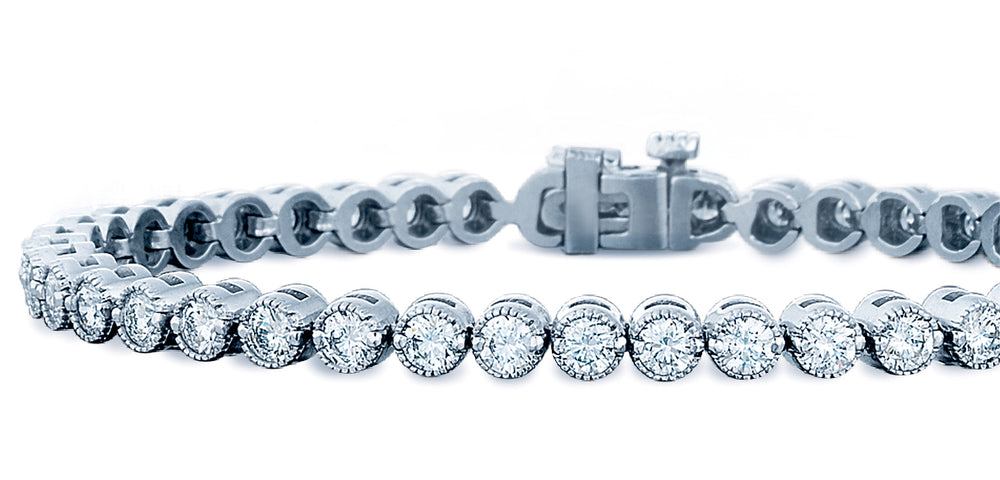 Diamond Miligrain Bracelet