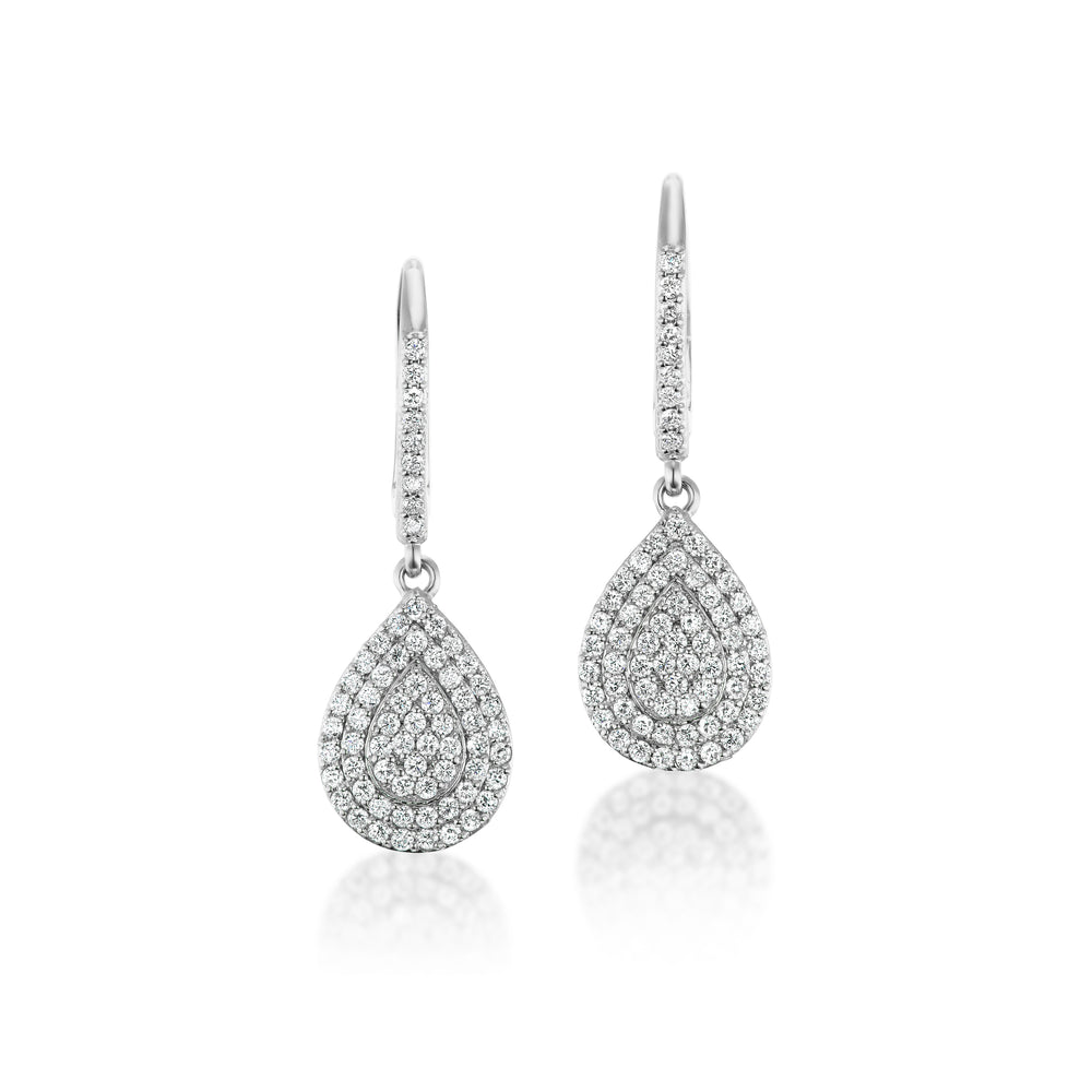 Barmakian Diamond Drop Earrings