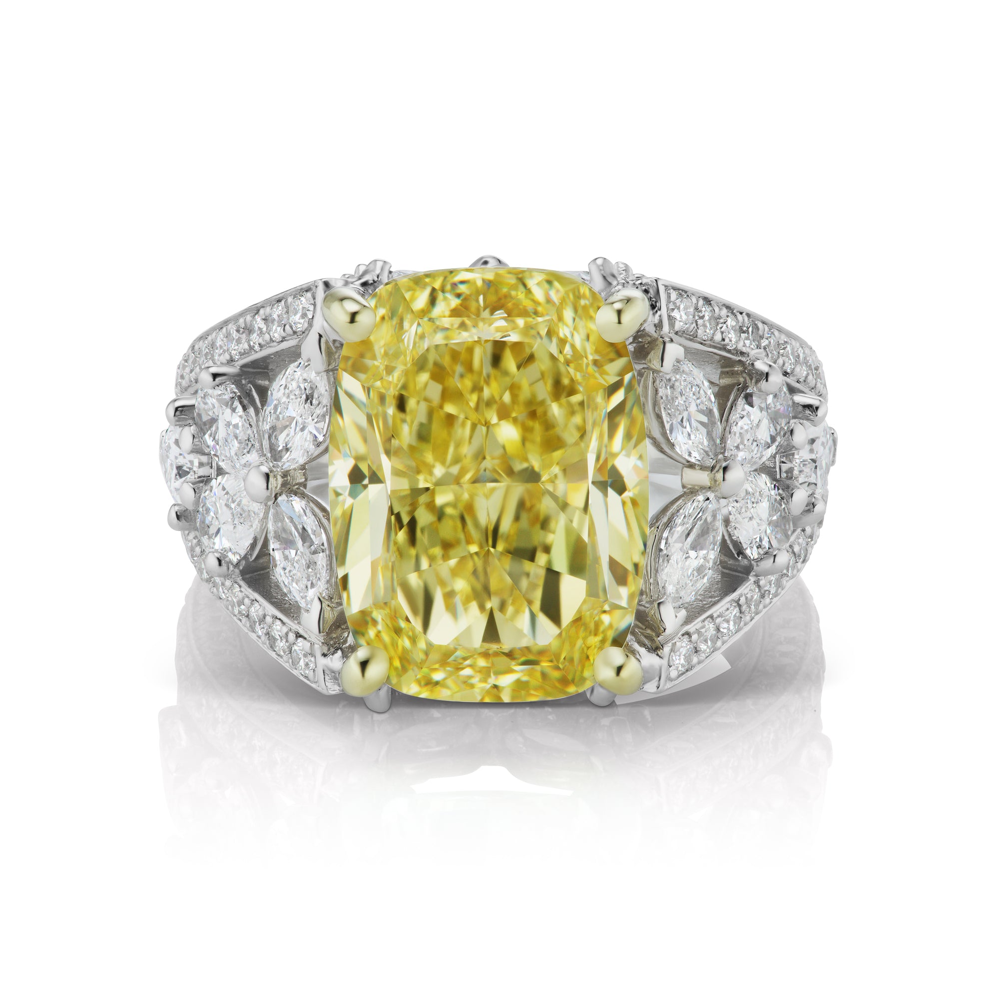 Barmakian Yellow Diamond Ring