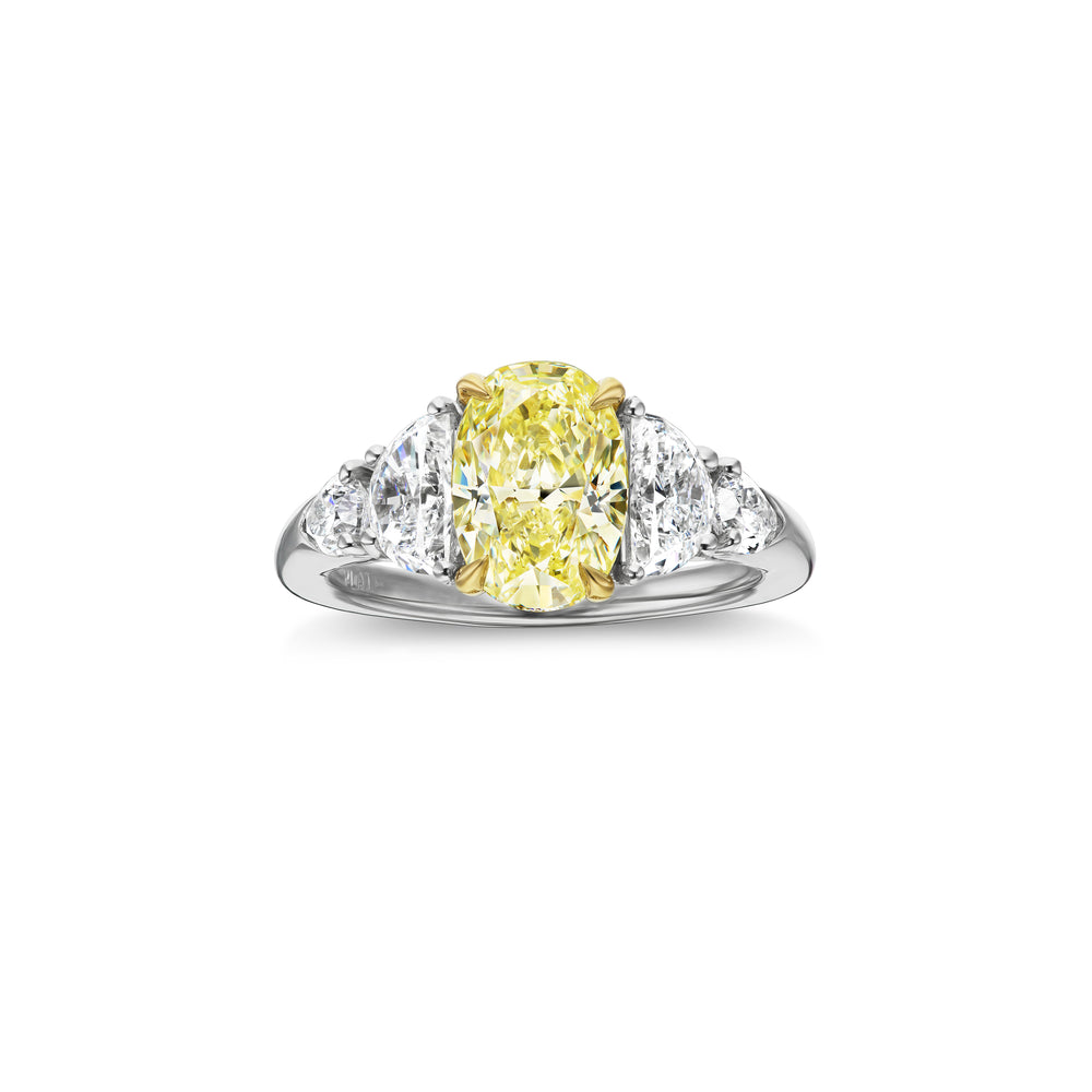 Barmakian Yellow Diamond Ring