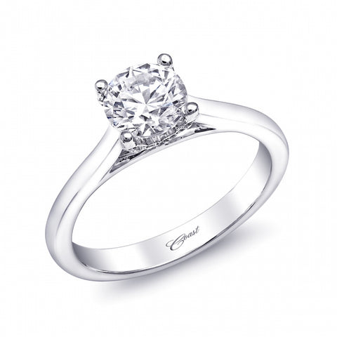 Coast Diamond Solitaire Engagement Ring