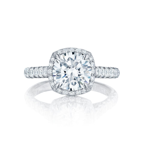 Tacori Petite Crescent Diamond Engagement Ring