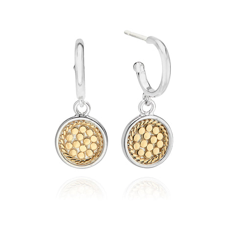 Anna Beck Classic Drop Disc Earrings
