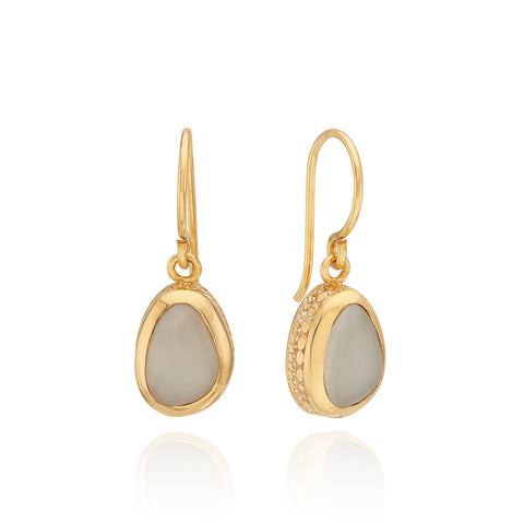 Anna Beck Moonstone Asymmetrical Drop Earrings