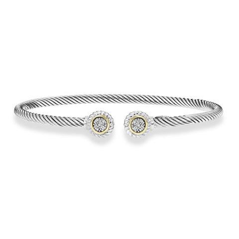 Phillip Gavriel Diamond Cable Cuff