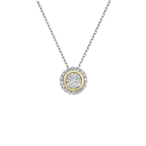 Phillip Gavriel Silver Diamond Pendant