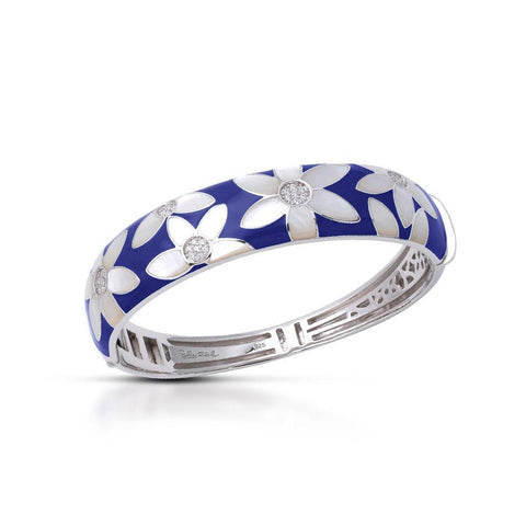 Belle Etoile Moonflower Blue Bangle