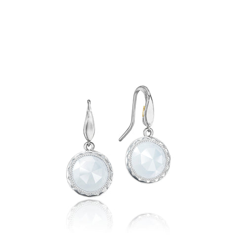 Tacori Simply Gem Drop Earrings featuring Chalcedony