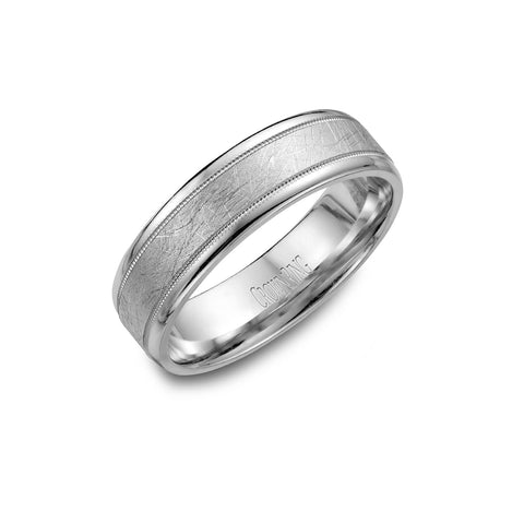 Gentlemen's Crown Ring Wedding Band
