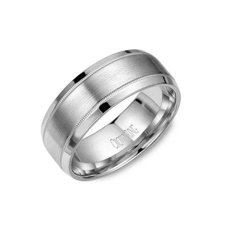 Gentlemen's Crown Ring Wedding Band