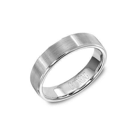 Gentlemen's Crown Ring Wedding Band