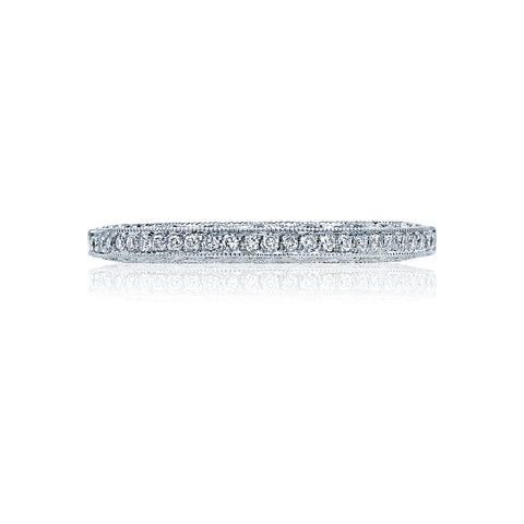 Tacori Classic Crescent Diamond Wedding Band
