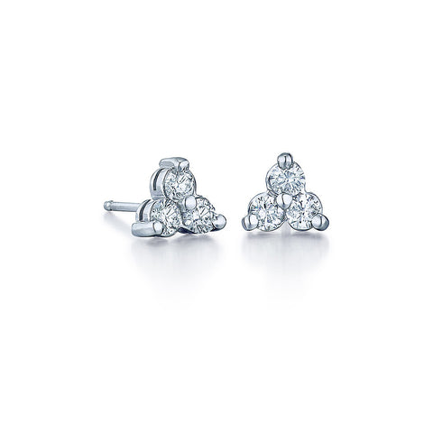 Diamond Cluster Earrings