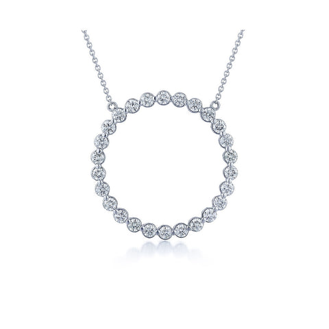 Diamond Circle Pendant