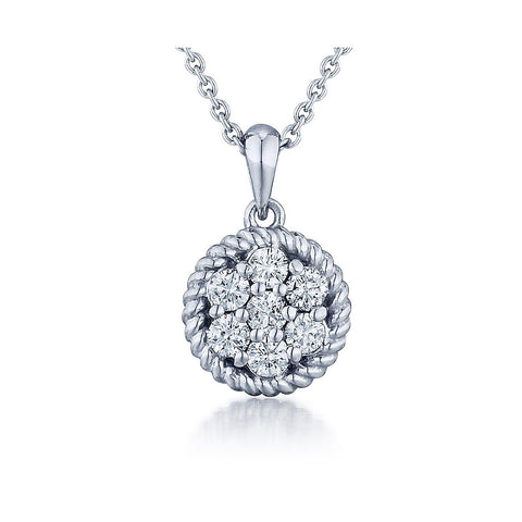 Diamond Cluster Pendant