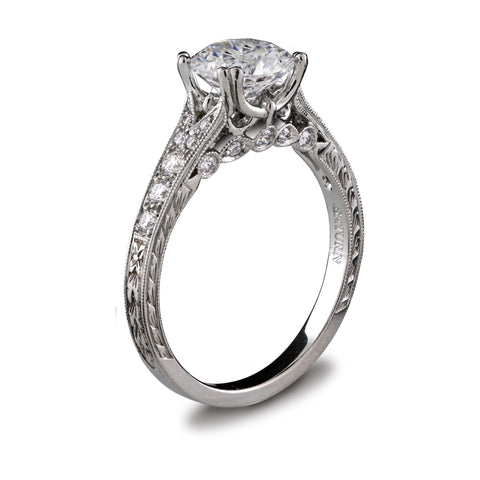 Saturn Jewels Diamond Engagement Ring