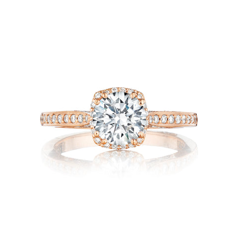 Tacori Pretty in Pink Diamond Engagement Ring