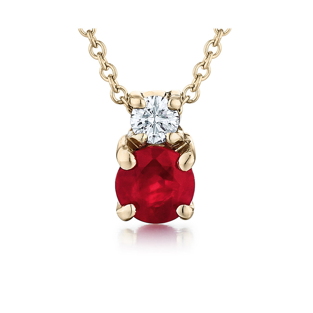 Barmakian | Ruby and Diamond Pendant