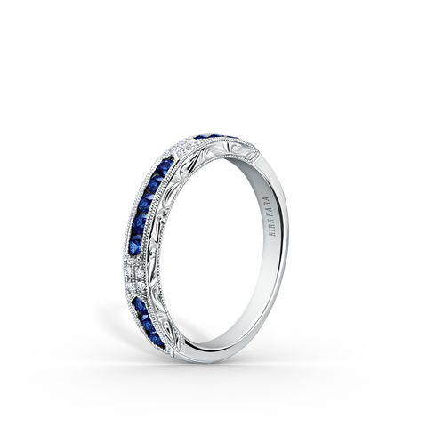 Kirk Kara Sapphire and Diamond Band