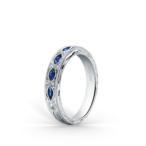 Kirk Kara Sapphire and Diamond Band