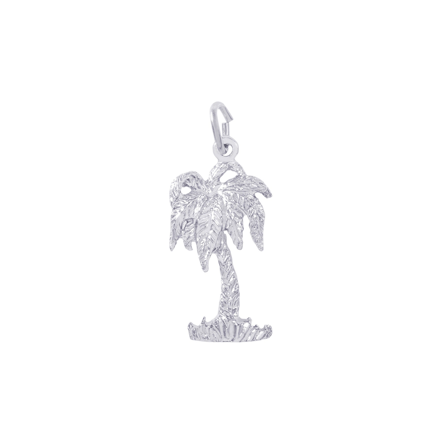 Sterling silver palm tree charm sales