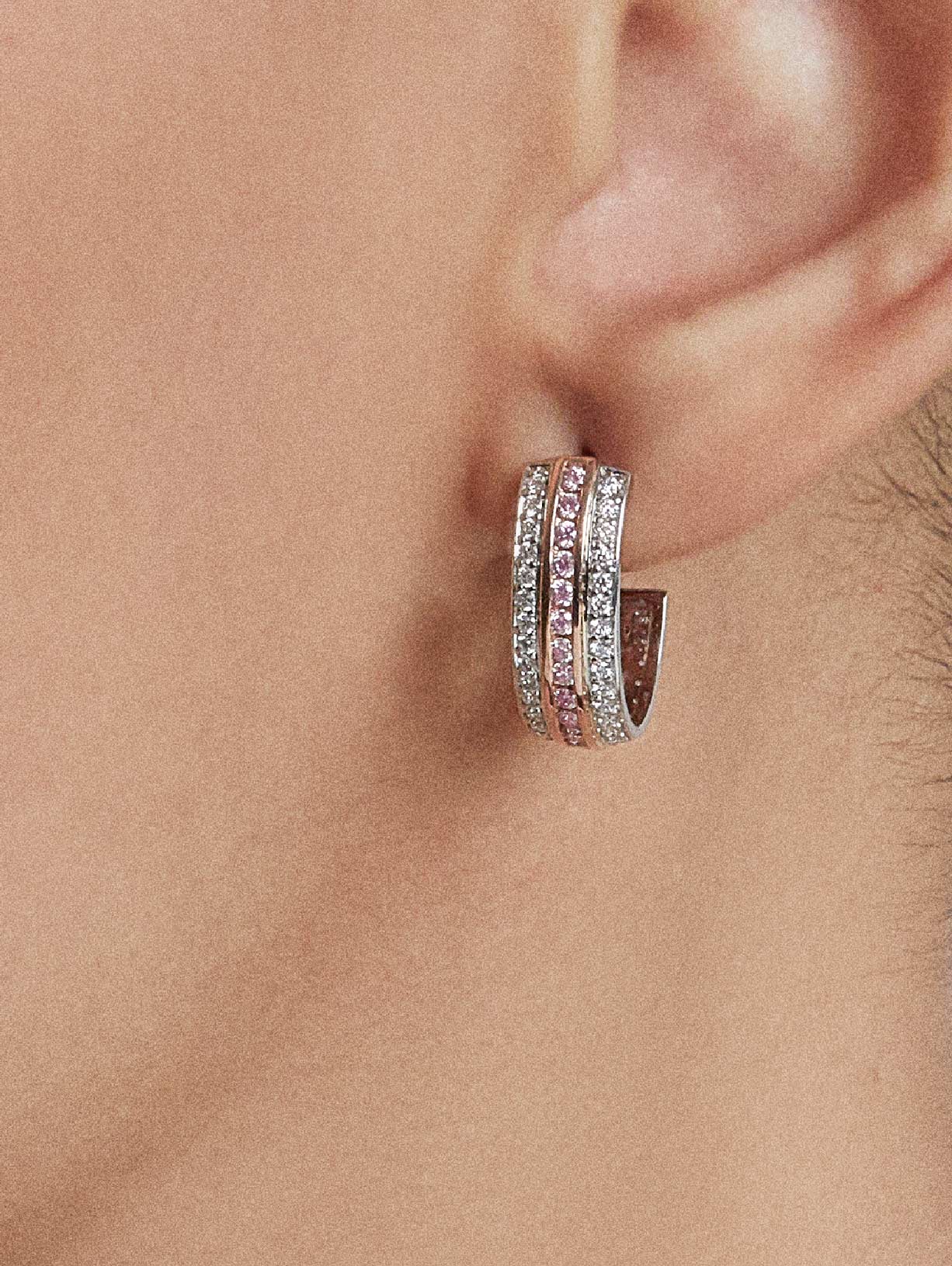 Argyle Pink Diamond Earrings