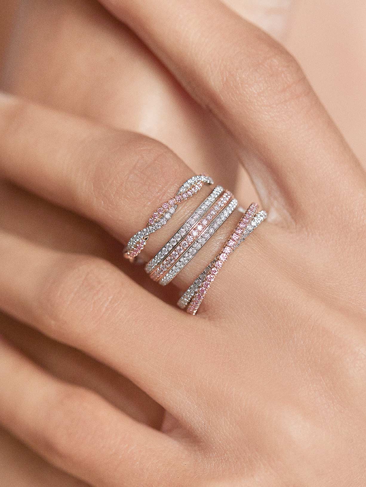 Argyle Pink Diamond Rings