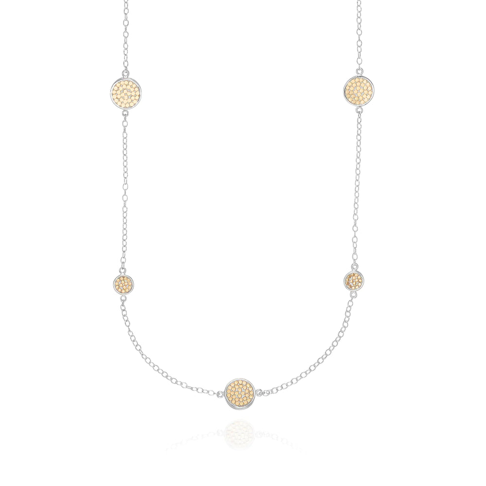 Anna Beck Classic Long Multi-Disc Station Necklace