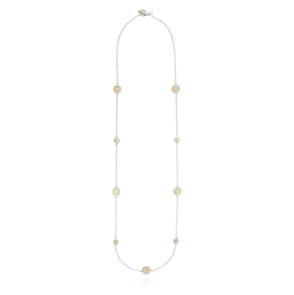 Anna Beck Classic Long Multi-Disc Station Necklace