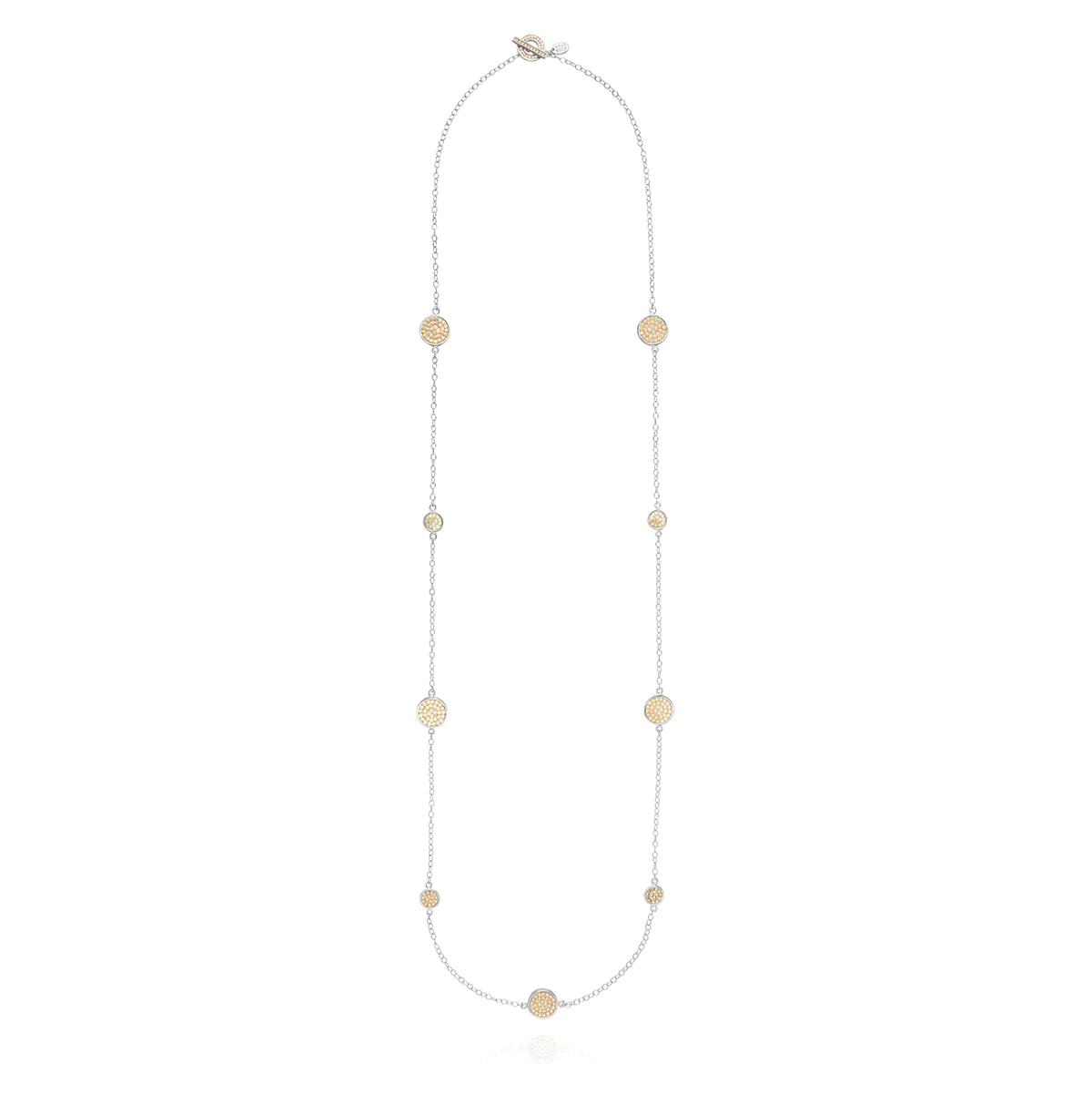 Anna Beck Classic Long Multi-Disc Station Necklace