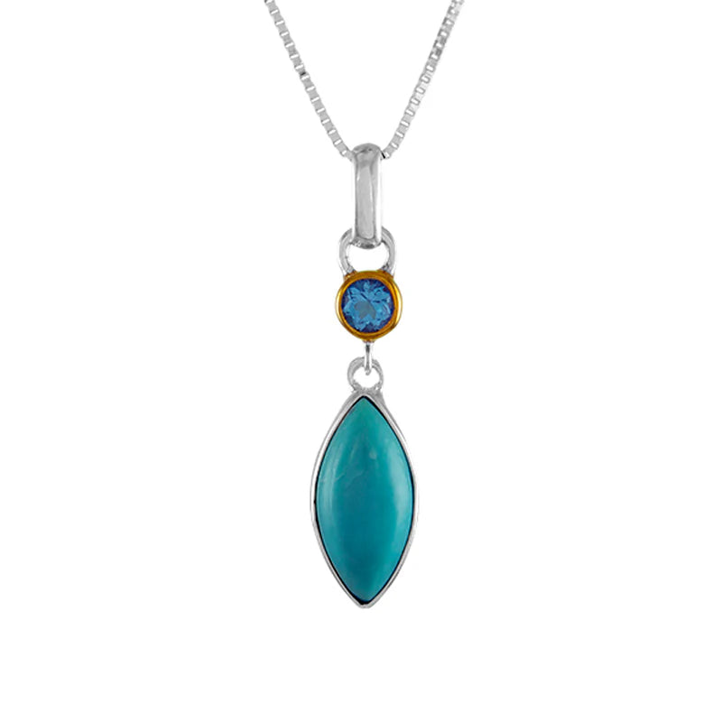 Michou Turquoise Pendant