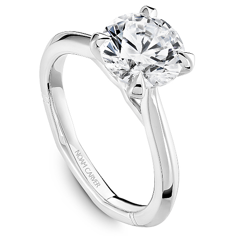 Noam Carver Diamond Solitaire Engagement Ring