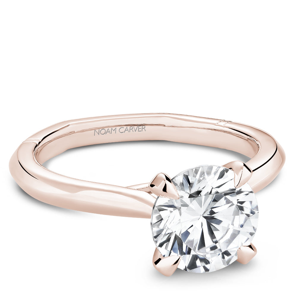 Noam Carver Diamond Solitaire Engagement Ring