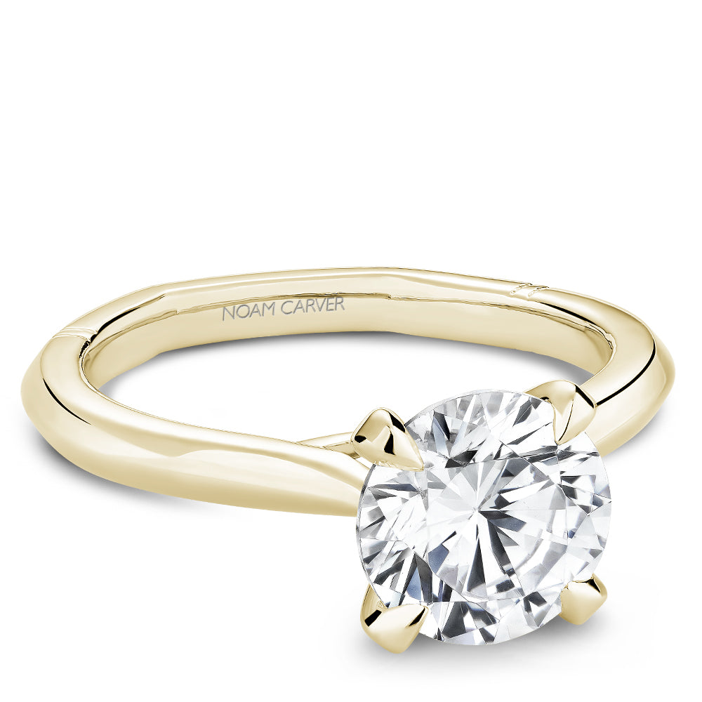 Noam Carver Diamond Solitaire Engagement Ring